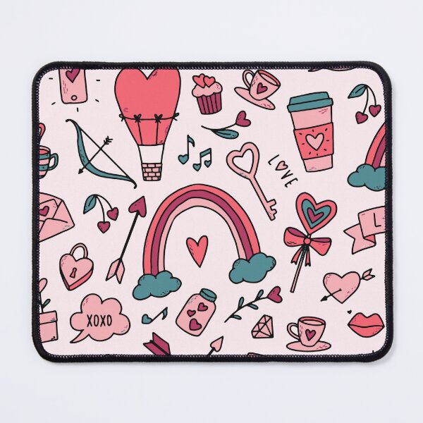 Item preview, Love Blooms: Romantic Valentine Patterns designed and sold by CleanDecor.