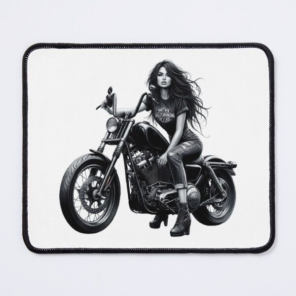 Item preview, "Biker Rebels: The Feminine Elegance" designed and sold by CHRIST5000.