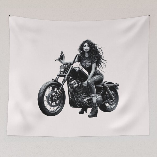 Item preview, "Biker Rebels: The Feminine Elegance" designed and sold by CHRIST5000.
