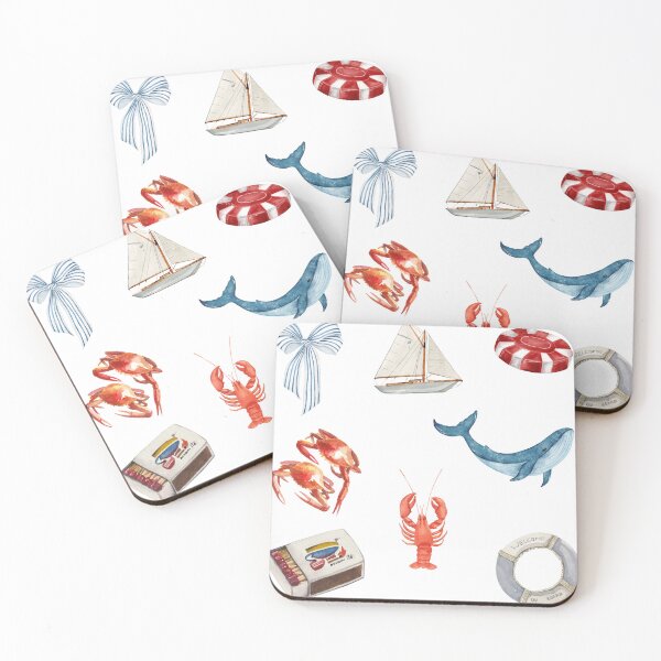 Item preview, coastal grandmother new england sticker pack designed and sold by MAISONDEPODIUM.