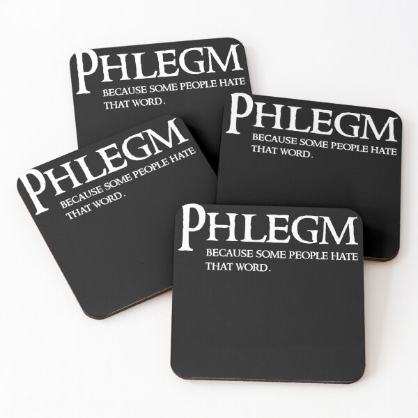Item preview, Phlegm Word Cringe  designed and sold by The Junto Shop.