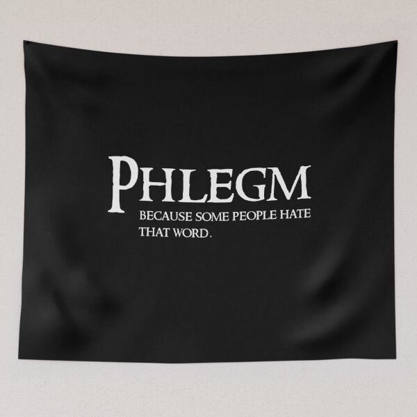 Item preview, Phlegm Word Cringe  designed and sold by The Junto Shop.