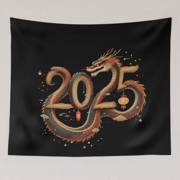 Item preview, YEAR OF THE SNAKE 2025 | Chinese New Year designed and sold by svarupa.