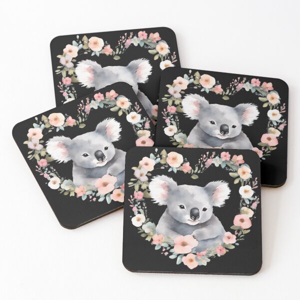 Item preview, Cute Kawaii Koala Valentine designed and sold by FurrFunPrints.