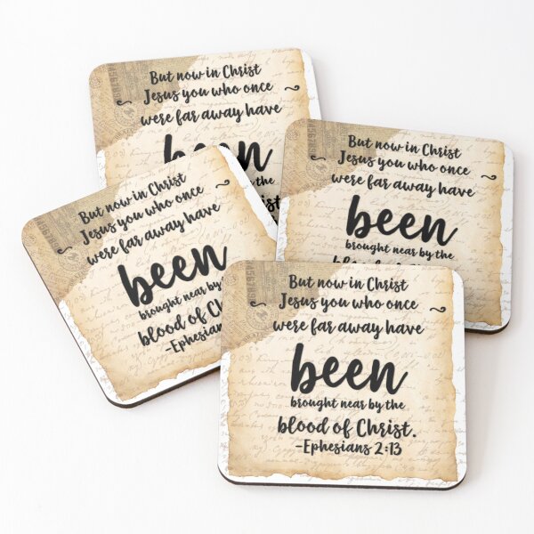 Item preview, Ephesians 2:13 Christian Bible Verse on Image Background designed and sold by Our Bible Journey.