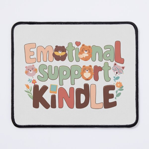 Item preview, emotional support kindle designed and sold by MOONE FLOWER.