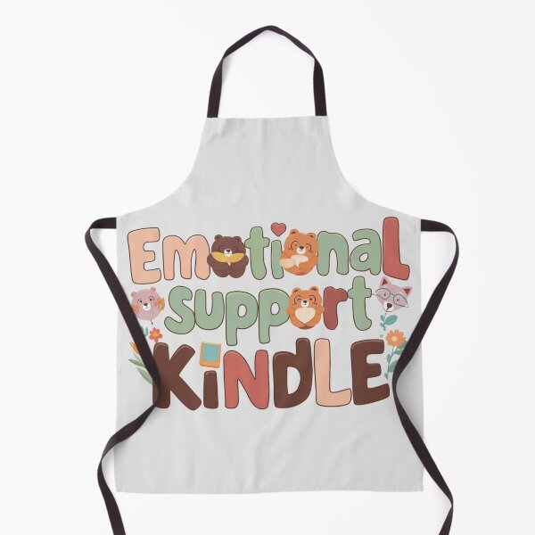 Item preview, emotional support kindle designed and sold by MOONE FLOWER.