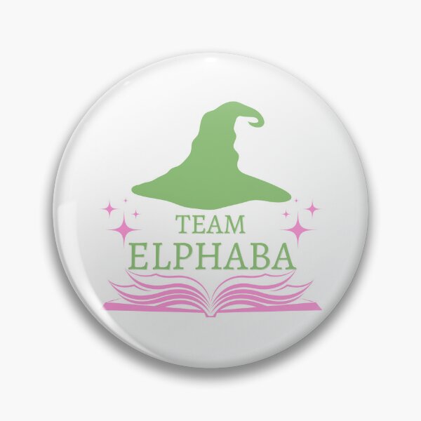 Artikelvorschau, Team Elphaba Wicked Design rosa und grün entworfen und verkauft von Dominika Farkašová.