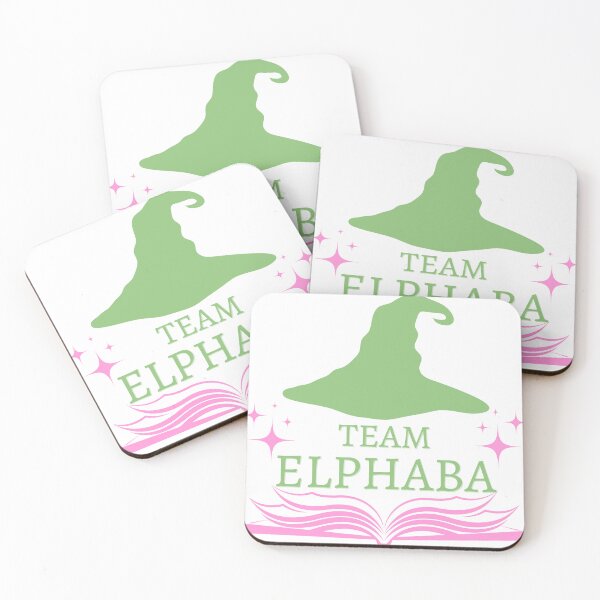 Item preview, Team Elphaba Wicked design pink and green designed and sold by Dominika Farkašová.