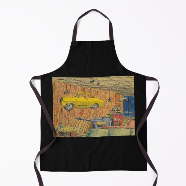 Artikelvorschau, Innenansicht des Mechanics Kitchen Restaurants, Saint John, NB. entworfen und verkauft von Halifaxartguy.