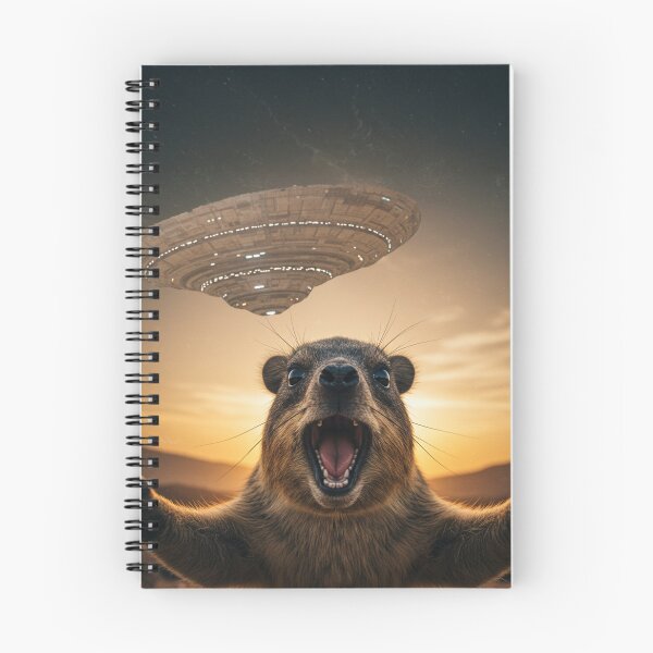 Item preview, Rock Hyrax Selfie Phone Photo Funny Ufo Sighting Awawa designed and sold by d247.
