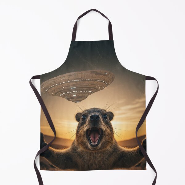 Item preview, Rock Hyrax Selfie Phone Photo Funny Ufo Sighting Awawa designed and sold by d247.