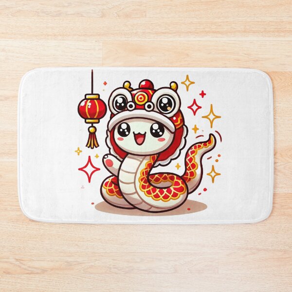Item preview, The Cute Dancing Snake in Chinese Lunar New Year 2025  designed and sold by svarupa.