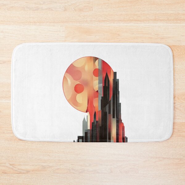 Item preview, Cityscape. Fritz Lang Metropolis influence. No Text version. designed and sold by Shoot-The-Moon.