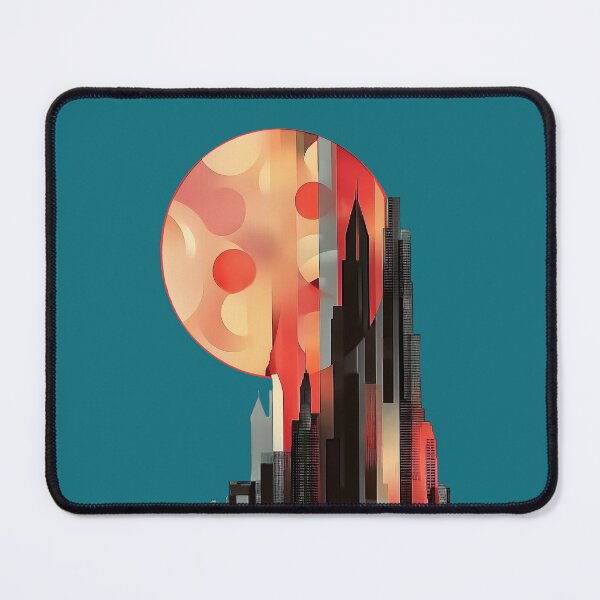 Item preview, Cityscape. Fritz Lang Metropolis influence. No Text version. designed and sold by Shoot-The-Moon.