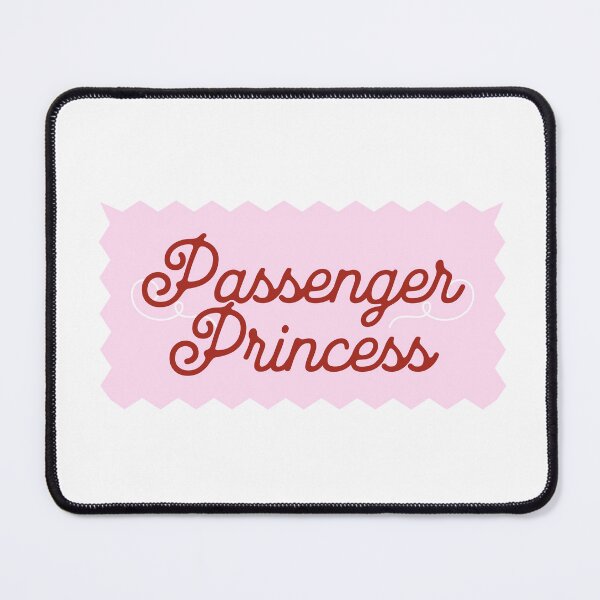 Item preview, Passenger princess typography car drive Morcaworks designed and sold by Morcawork.