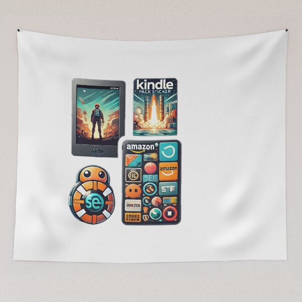 Item preview, kindle pack sticker  designed and sold by NCNGDESIGN.