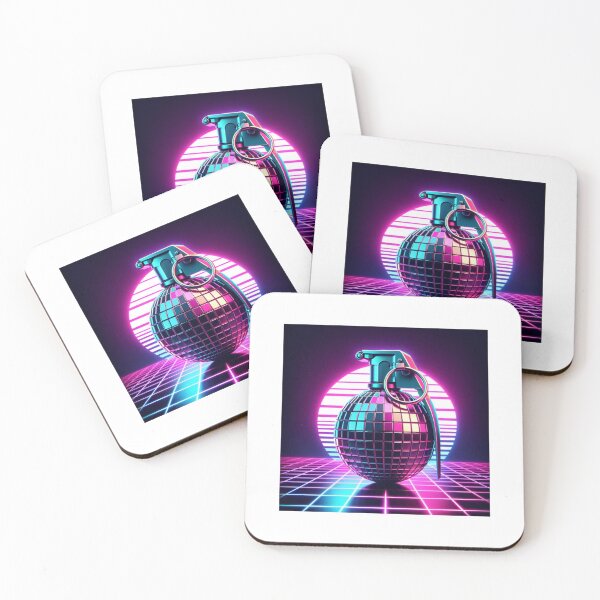 Item preview, Disco Destruction Hand Grenade designed and sold by RetroThreadedTs.