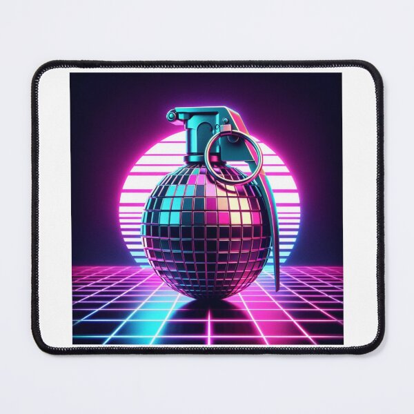 Item preview, Disco Destruction Hand Grenade designed and sold by RetroThreadedTs.