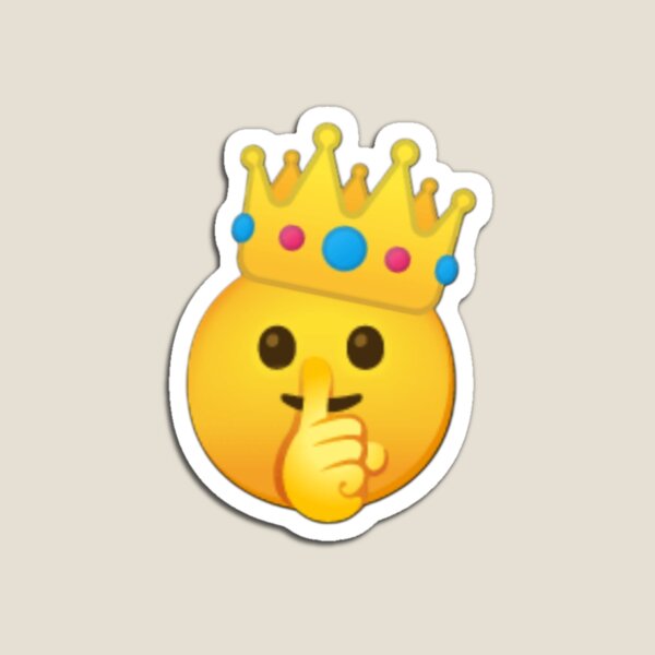 「大人気 新入荷 新品」に該当するファッション通販 Shhhh Redbubble | Sale for Magnets Emoji パック・フェイスマスク