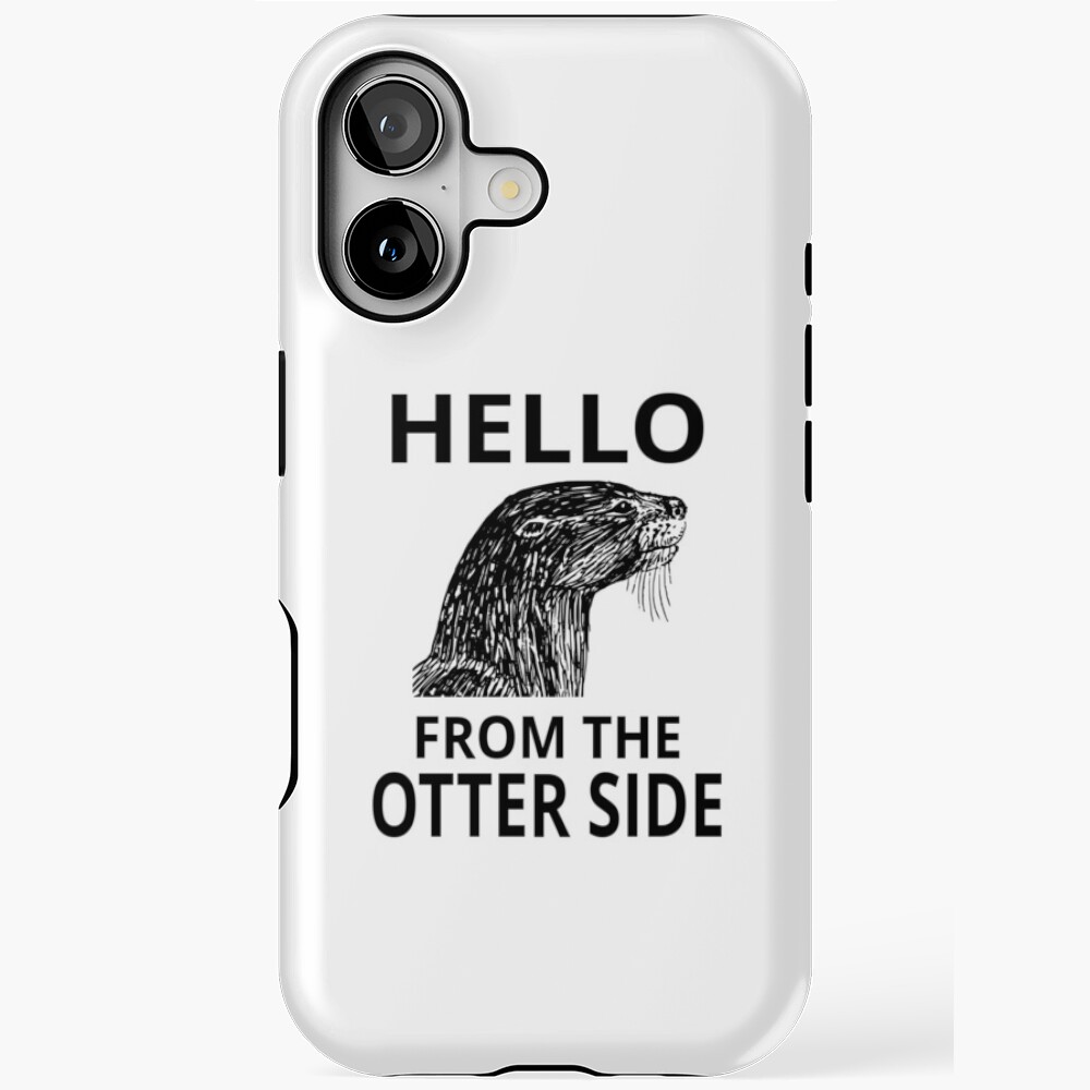 Hello From The Otter Side" Greeting Card for Sale by coolfuntees | Redbubble Hello From The Otter Side" Greeting Card for Sale by coolfuntees | Redbubble