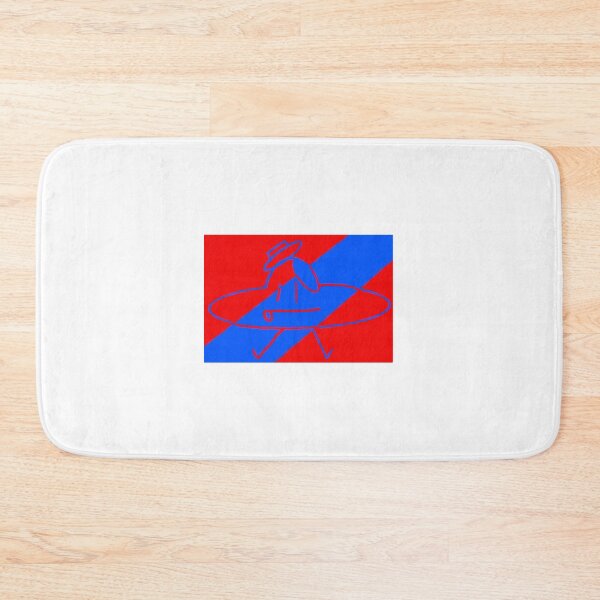 Item preview, Red and Blue Pancake Blob designed and sold by shepsmash.