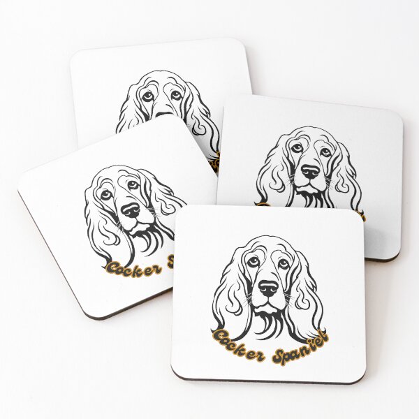 Item preview, Cocker Spaniel Sweet and Loving Portrait designed and sold by Paws and Ink Art.