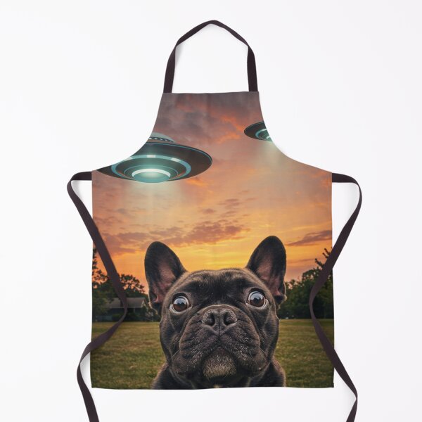 Item preview, French Bulldog Selfie Phone Photo Funny Ufo Sighting designed and sold by d247.