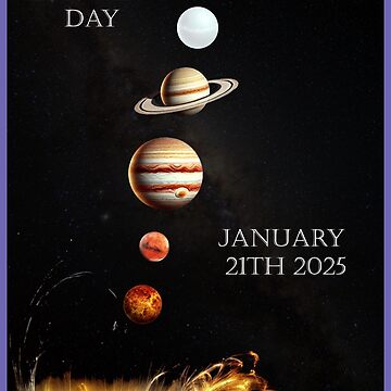 Artwork thumbnail, Planet aligning 21th 2025 by eirikfroynes