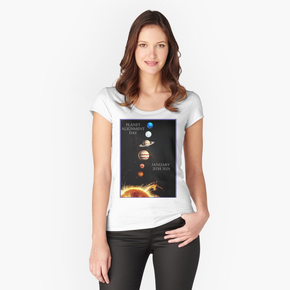 Item preview, Fitted Scoop T-Shirt designed and sold by eirikfroynes.