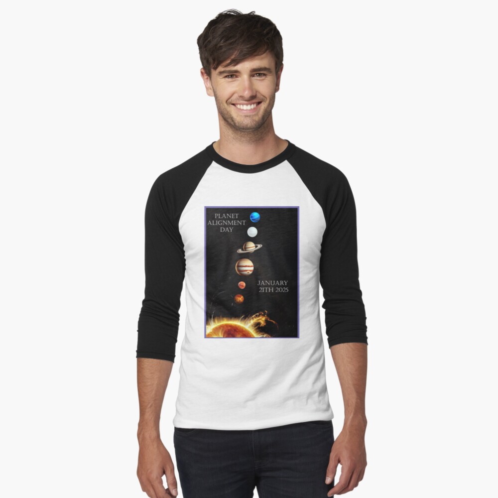 Item preview, Baseball ¾ Sleeve T-Shirt designed and sold by eirikfroynes.
