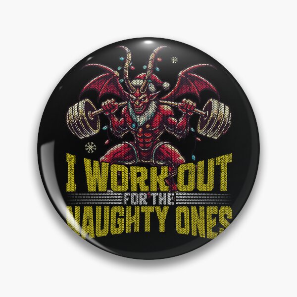 Item preview, Krampus Lifting Weights for Naughty Ones designed and sold by LuminOrb.