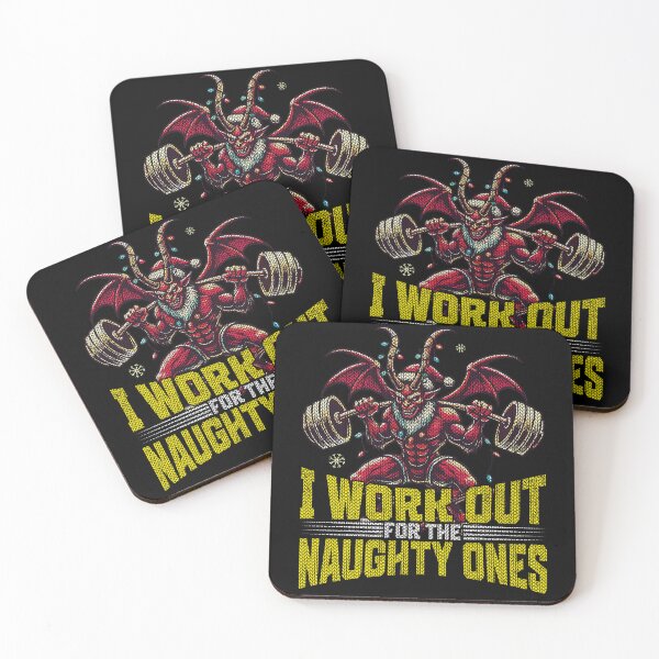 Item preview, Krampus Lifting Weights for Naughty Ones designed and sold by LuminOrb.