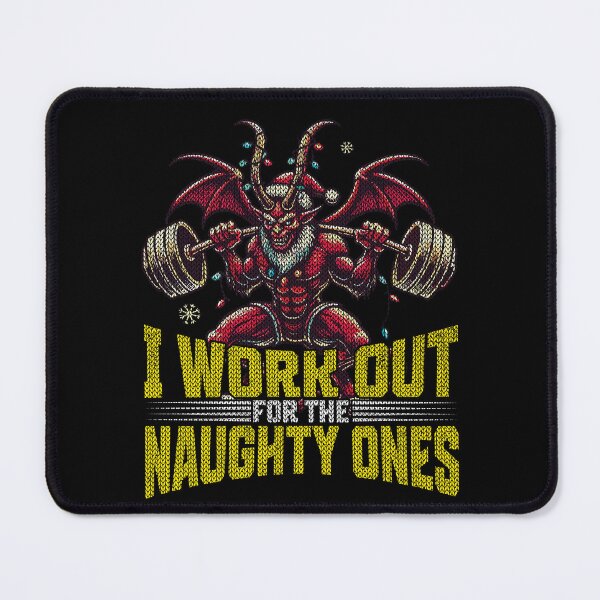 Item preview, Krampus Lifting Weights for Naughty Ones designed and sold by LuminOrb.