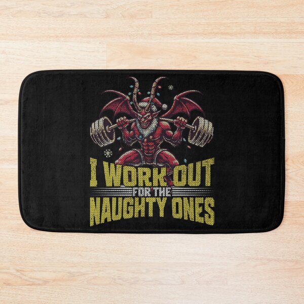 Item preview, Krampus Lifting Weights for Naughty Ones designed and sold by LuminOrb.