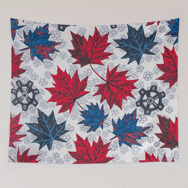 Item preview, Colorful maple leaf pattern designed and sold by Haji  Kamora.