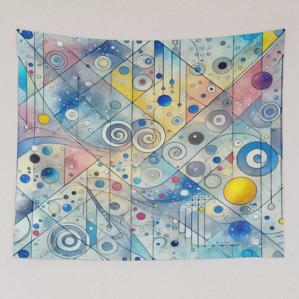 Item preview, Frozen Dreams Abstract Pattern designed and sold by Imaginarium of Chaos falcon88 .