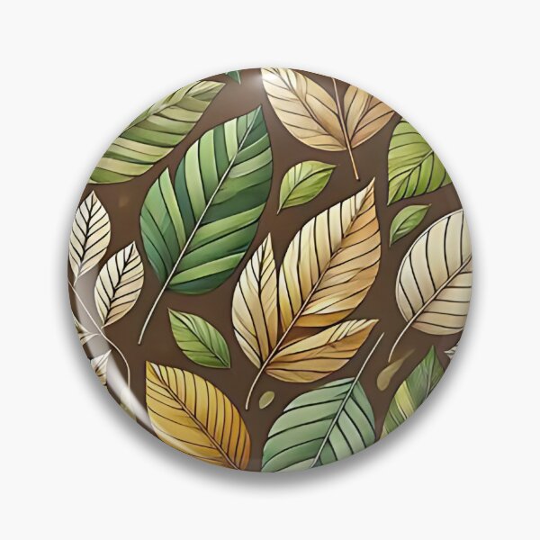 Item preview, Vibrant leaves pattern designed and sold by Haji  Kamora.