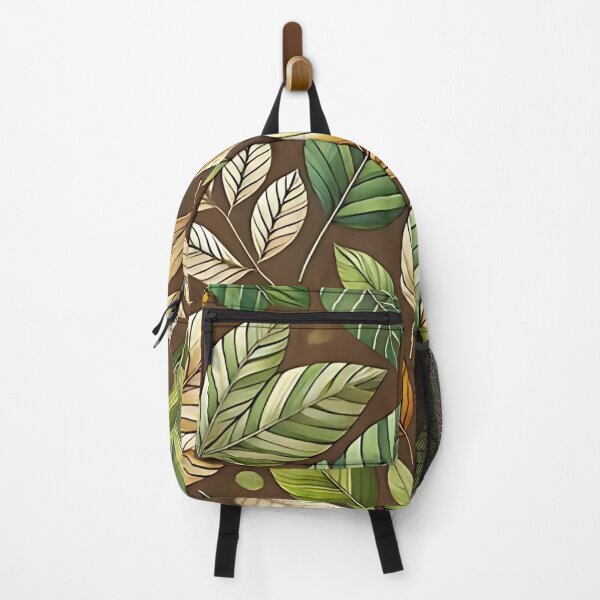 Item preview, Vibrant leaves pattern designed and sold by Haji Kamora.