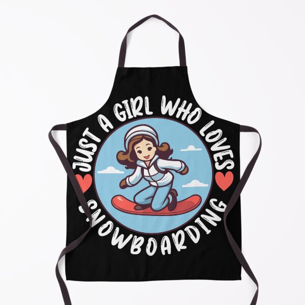 Item preview, Just A Girl Who Loves Snowboarding designed and sold by Mustapha ALAHAYANE.