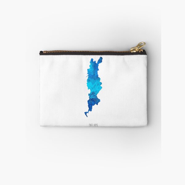 Item preview, Delos Watercolor Map designed and sold by ArtPrints.