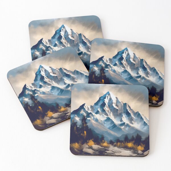 Item preview, K2 mountain designed and sold by Island Art Studios.
