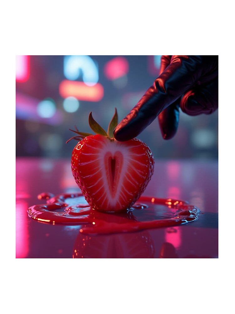 Thumbnail 5 of 5, iPhone Case, Strawberry! designed and sold by RetroThreadedTs.