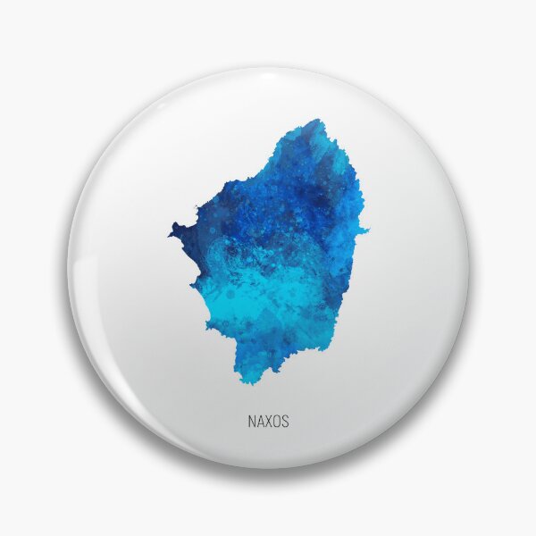 Item preview, Naxos Watercolor Map designed and sold by ArtPrints.