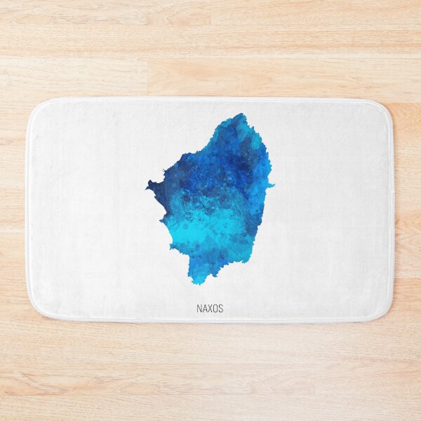 Item preview, Naxos Watercolor Map designed and sold by ArtPrints.