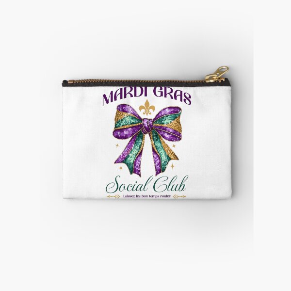 Item preview, Mardi Gras Social Club Coquette Bow designed and sold by darkskydelights.