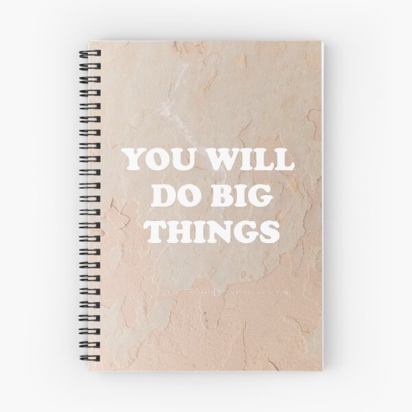 Item preview, BIg things await the future designed and sold by KAY Artists.