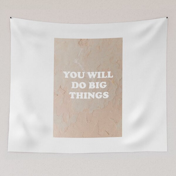 Item preview, BIg things await the future designed and sold by KAY Artists.