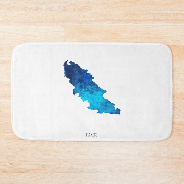 Item preview, Paxos Watercolor Map designed and sold by ArtPrints.