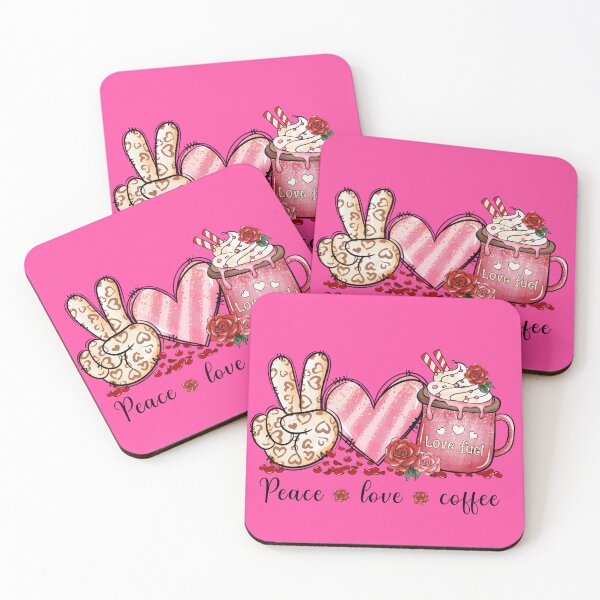 Item preview, Peace, Love, Coffee designed and sold by Cris888.